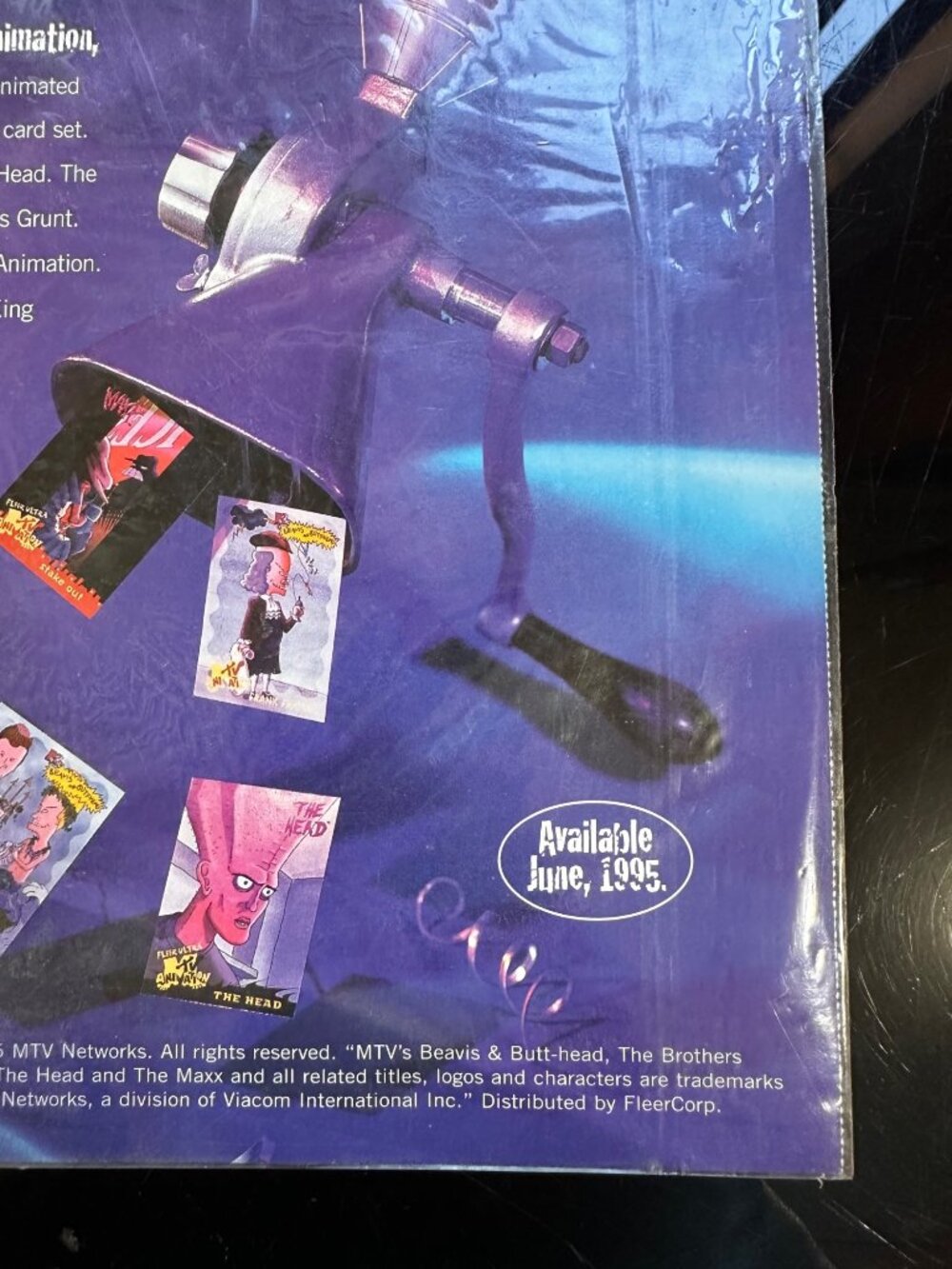 1995 Fleer Ultra MTV Animation Premiere Edition Jumbo Cards Set Beavis & Butthea - Picture 11 of 11